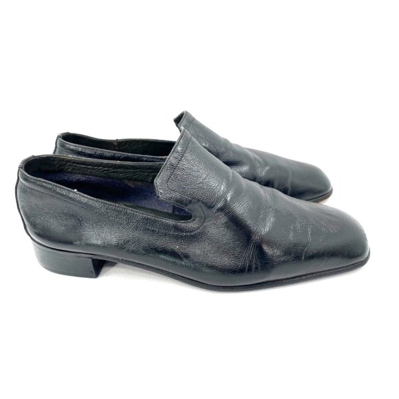 Men's BALLY of Switzerland JETSTREAM Black Leather Loafers Dress Shoes Sz 7 E - Picture 3 of 11